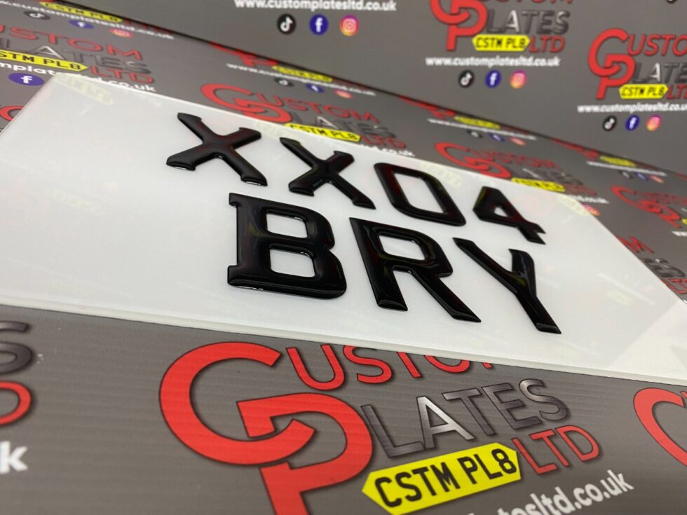 4D JDM Plates Custom Plate